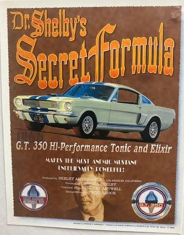 1966 GT350 Postcard - US shipping included in the price