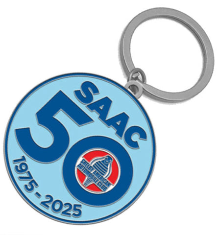 SAAC 50th Anniversary Keychain