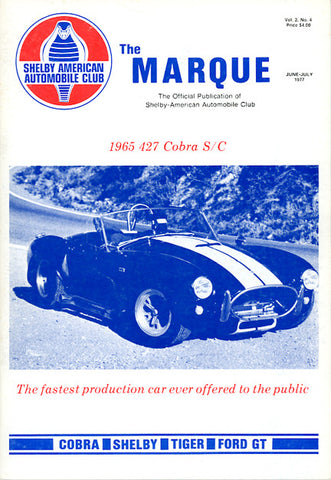 The Marque Vol 2 #4 (June - July 1977, 74 pages)