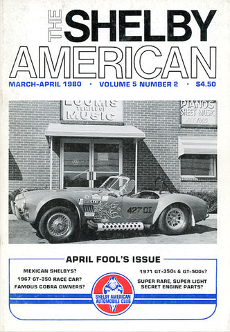 Shelby Am. (Vol. 5 #2 Mar-Apr 1980 - 66 pgs.)